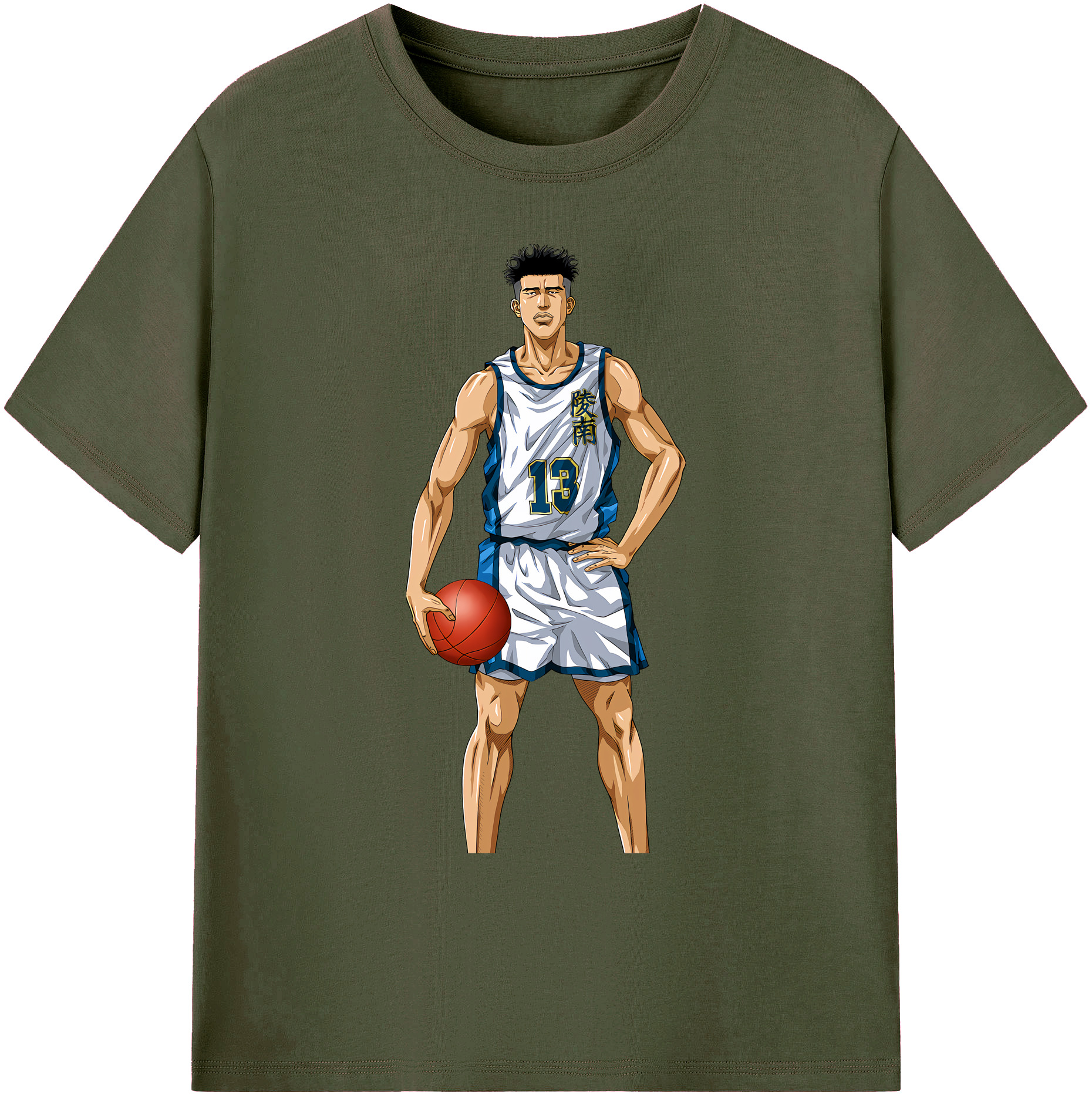 （画像用） SLAM DUNK／スラムダンク 綿100％ メンズ半袖Tシャツ｜肌触りやわらか＆通気性